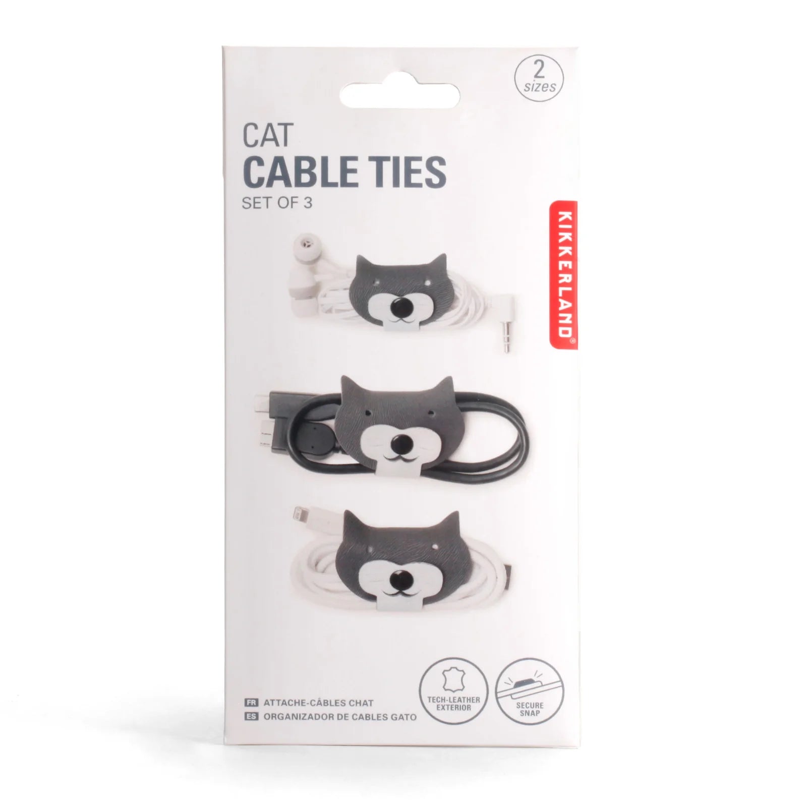 Cat Cable Ties (set of 3)