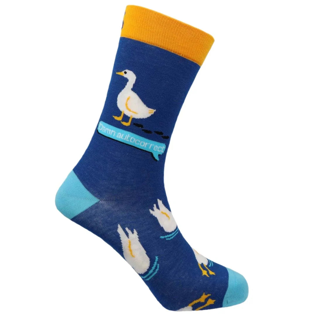 Men's "What the Duck" Bamboo Socks