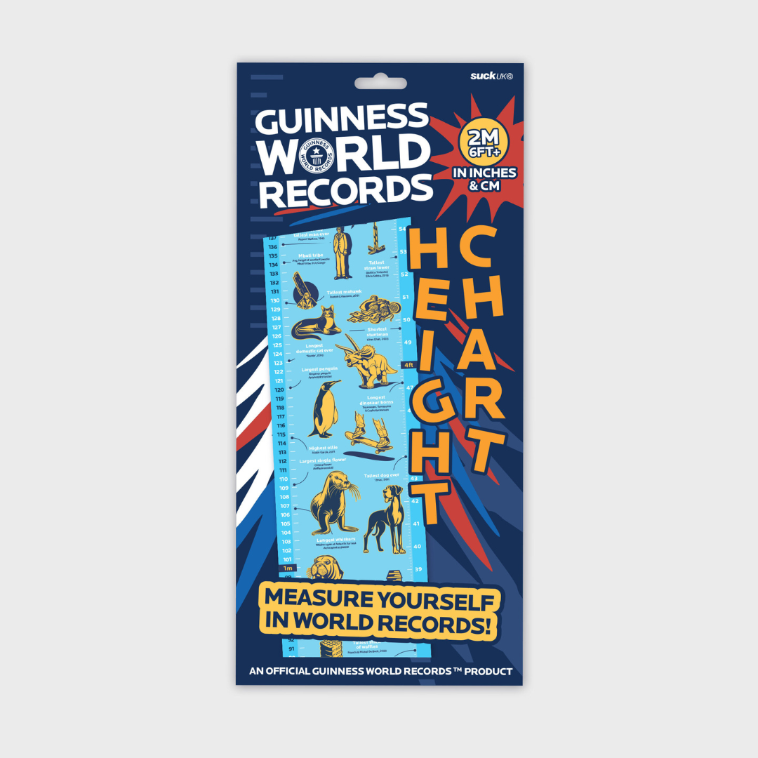 Guinness World Records Height Chart