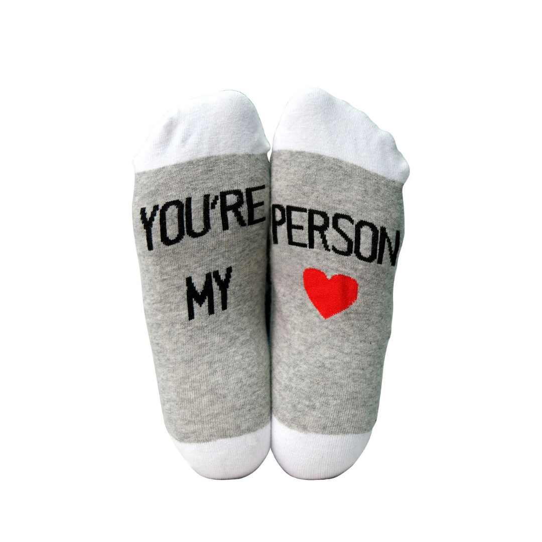 "You're my Person" Novelty Unisex Socks