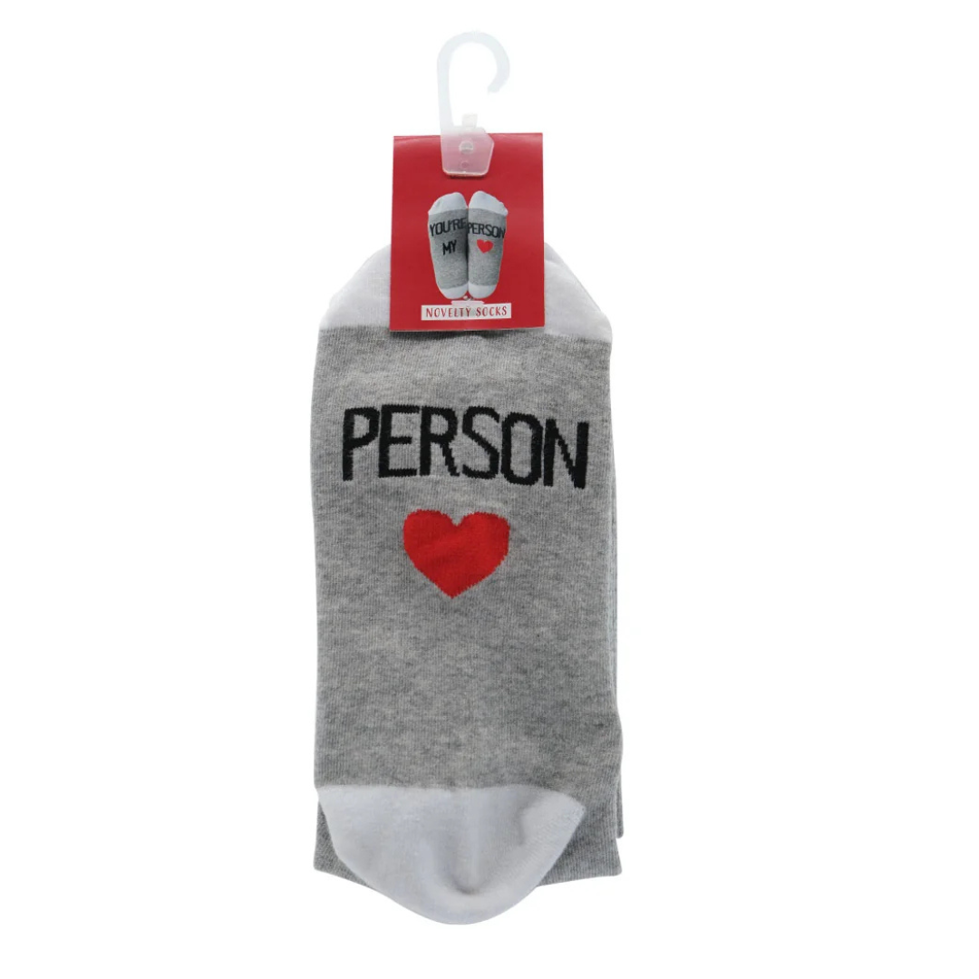 "You're my Person" Novelty Unisex Socks