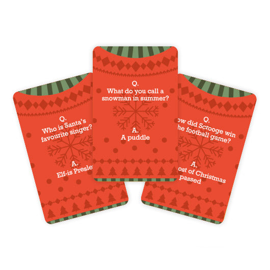 Christmas Dad Jokes Card Pack