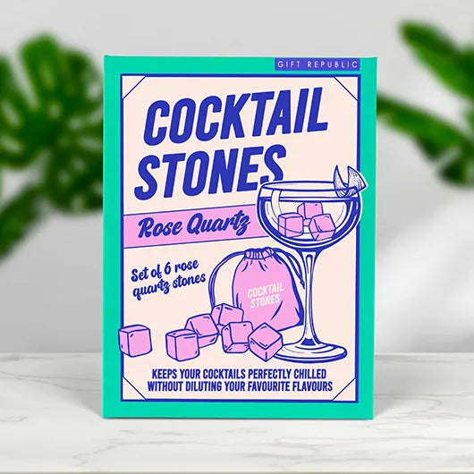 Rose Quartz Cocktail Stones