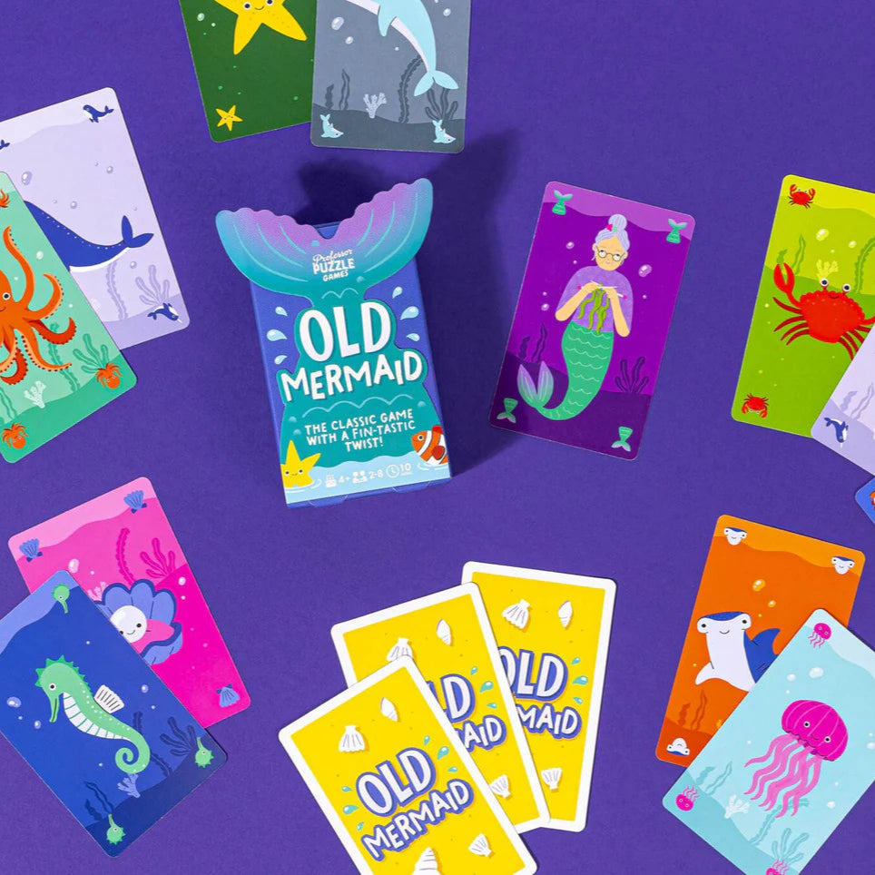 "Old Mermaid" Kids' Card Game