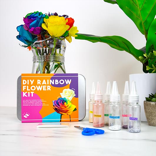 Create Your Own Rainbow Flowers Kit