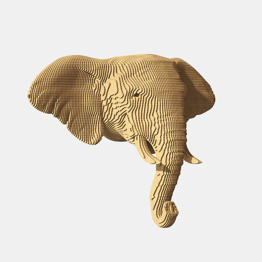 Elephant Wall-Mountable 3D Puzzle
