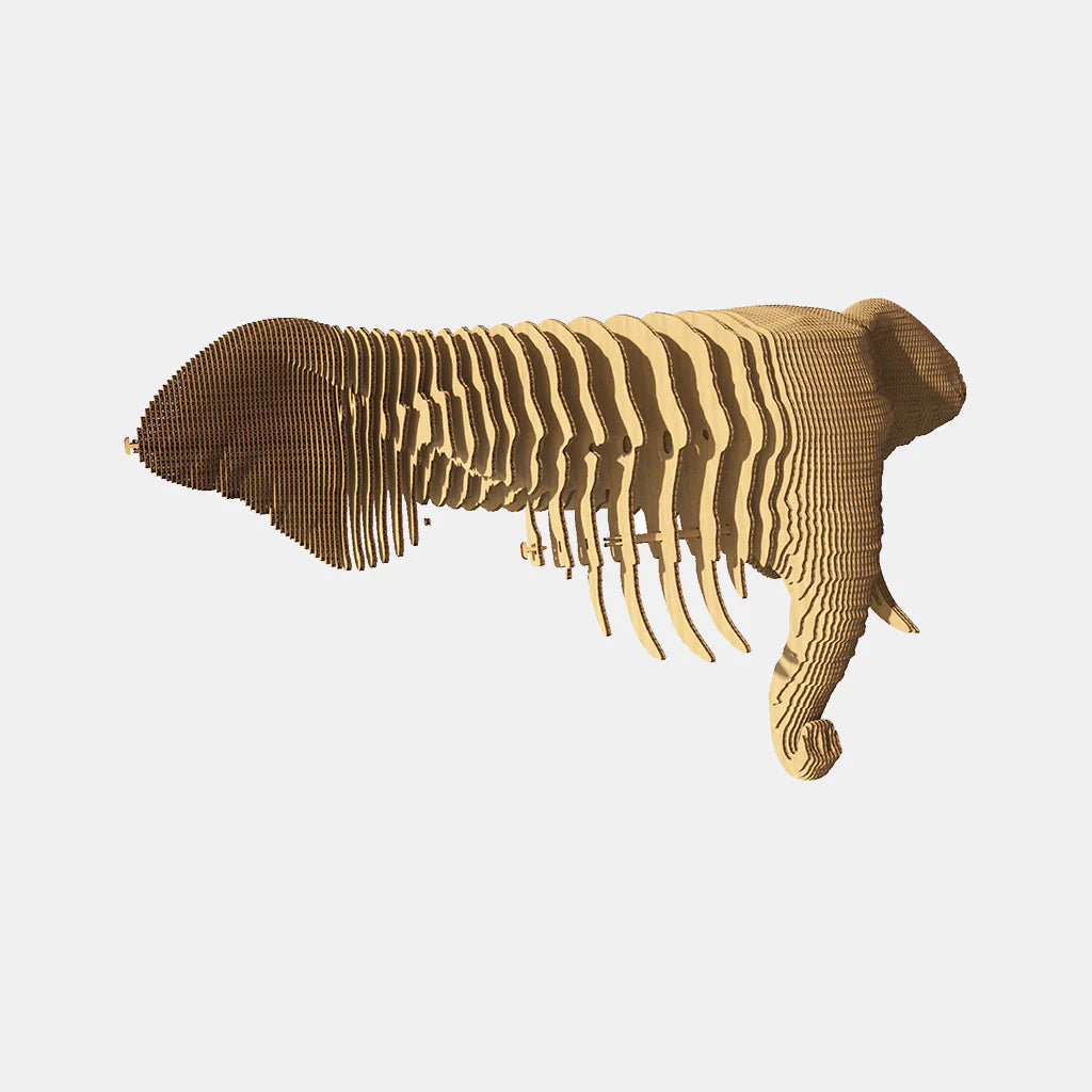 Elephant Wall-Mountable 3D Puzzle