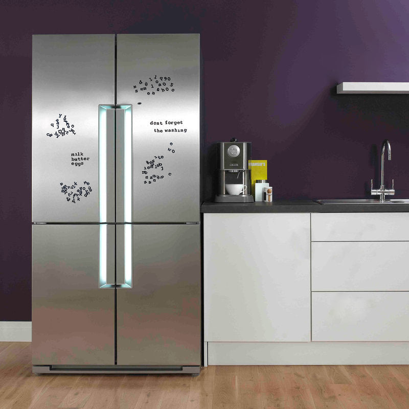 Fridge Fonts Magnetic Letters
