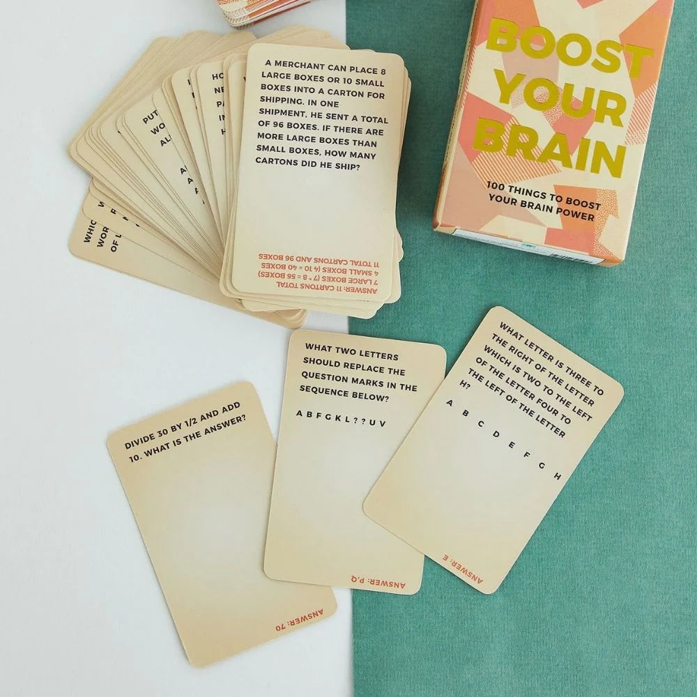 Boost Your Brain Cards