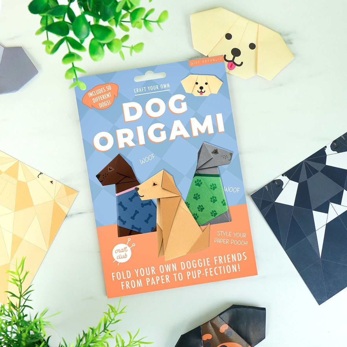 Dog Origami Craft Kit