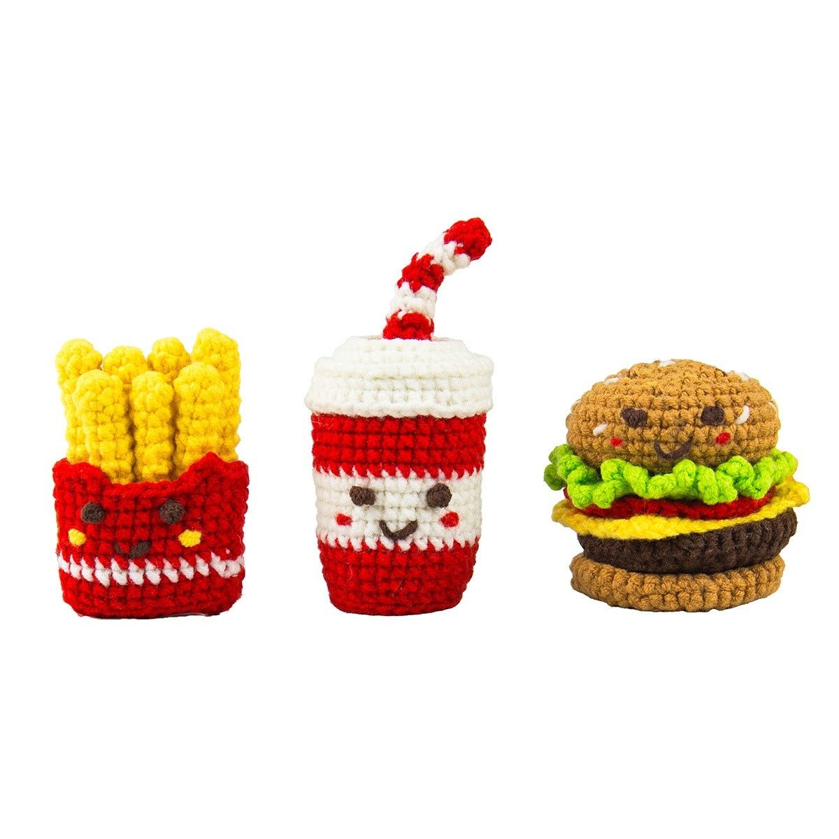 Mini Fast Food Crochet Craft Kit