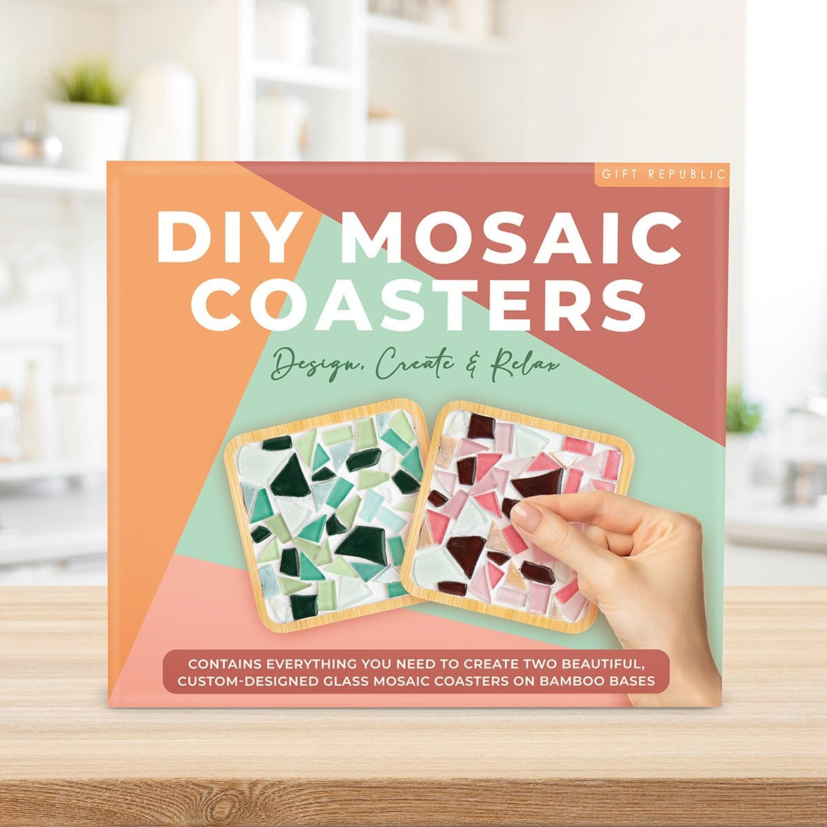 Create Your Own Mosaic Coasters Craft Kit