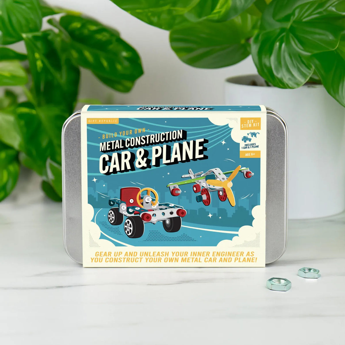Build Your Own Metal Construction Car & Plane