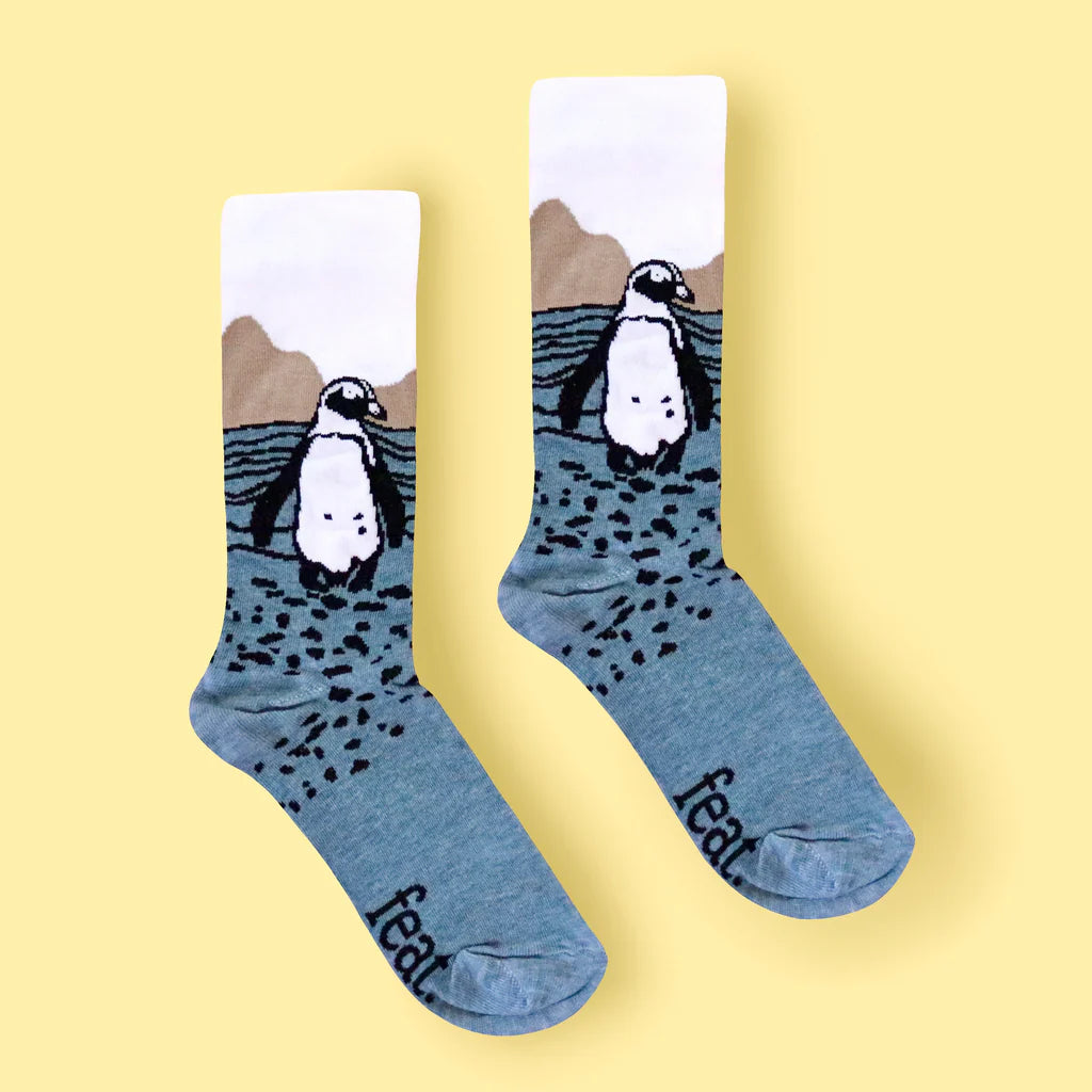 Penguin Rock Socks (His & Hers sizes)