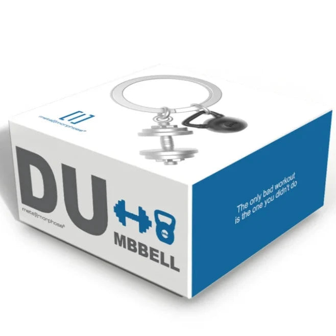 Dumbbells Premium Keyring