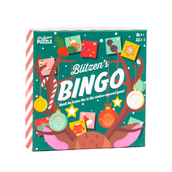 Blitzen's Festive Bingo
