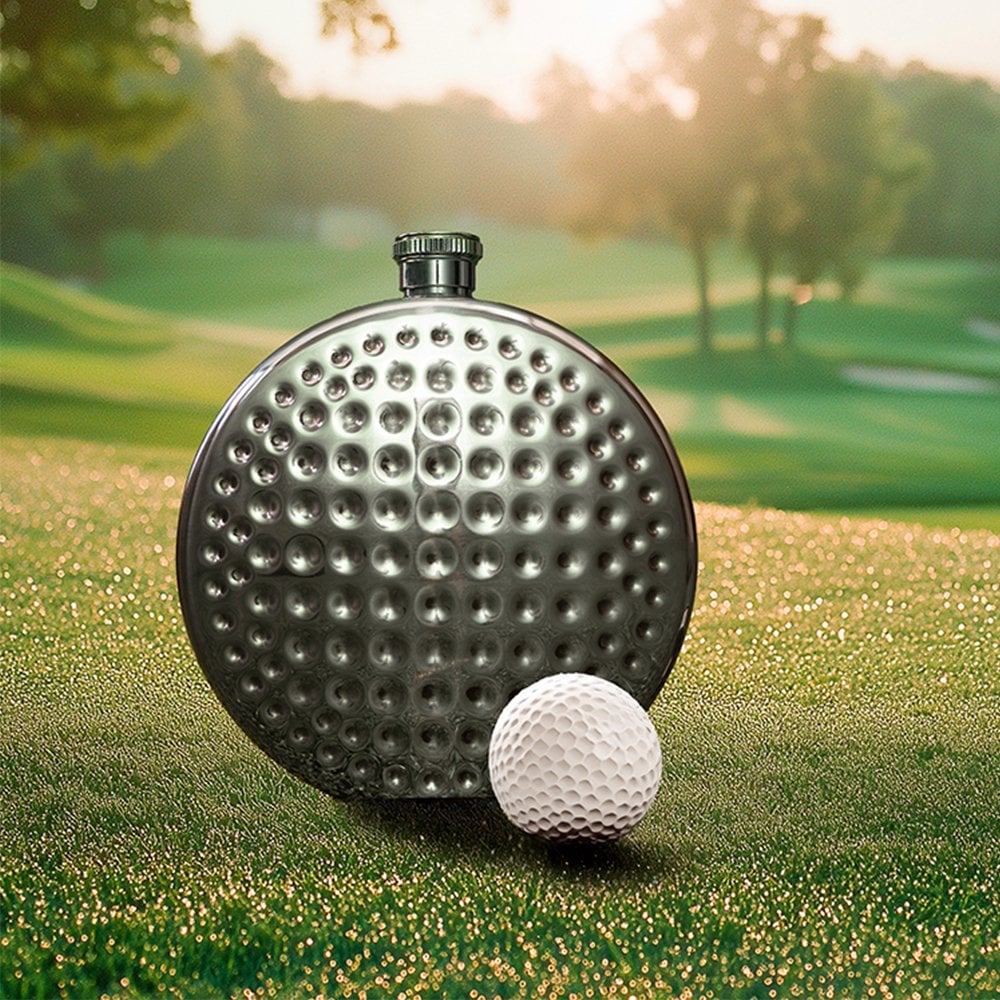 Golf Ball Stainless Steel Flask