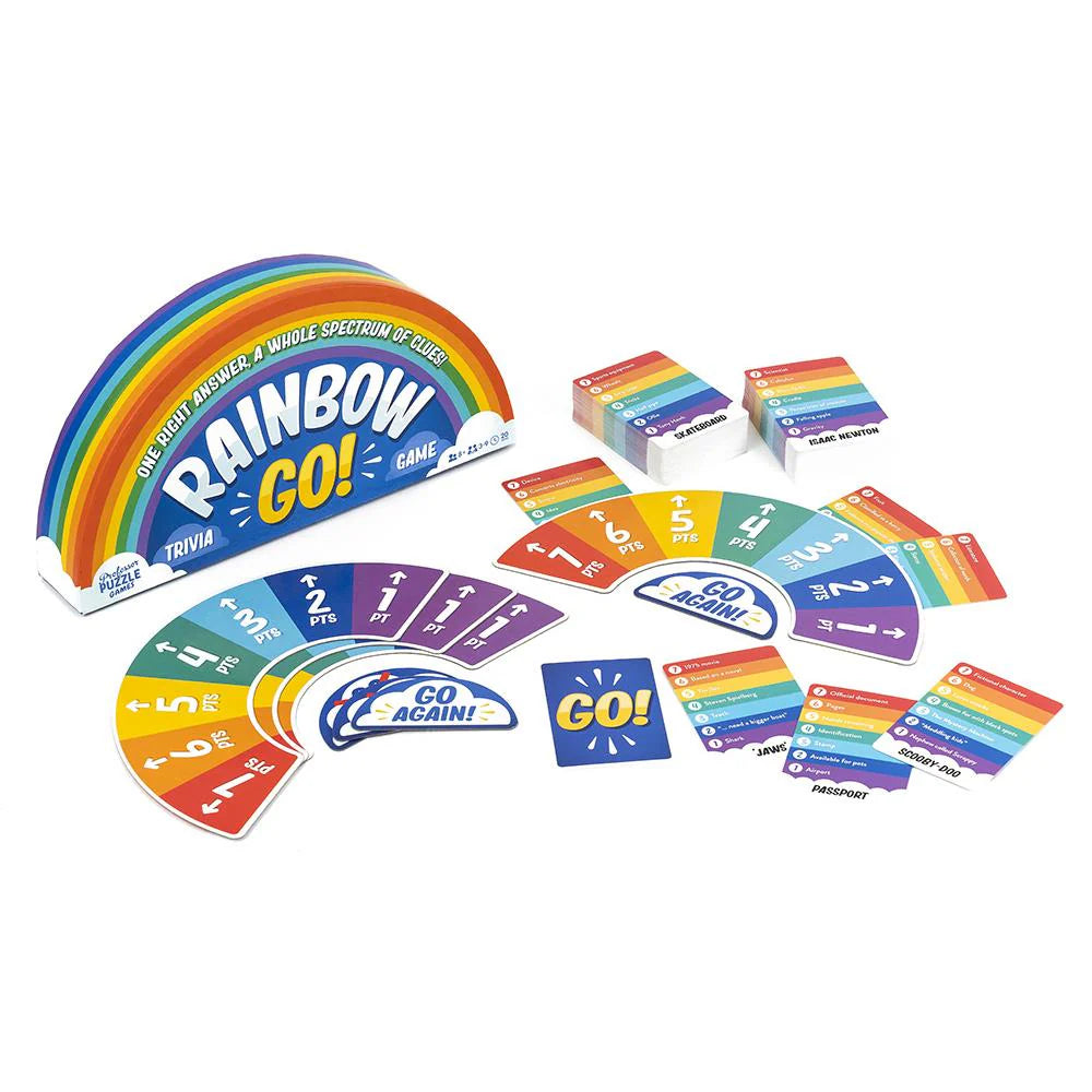 Rainbow Go! Family Trivia Game