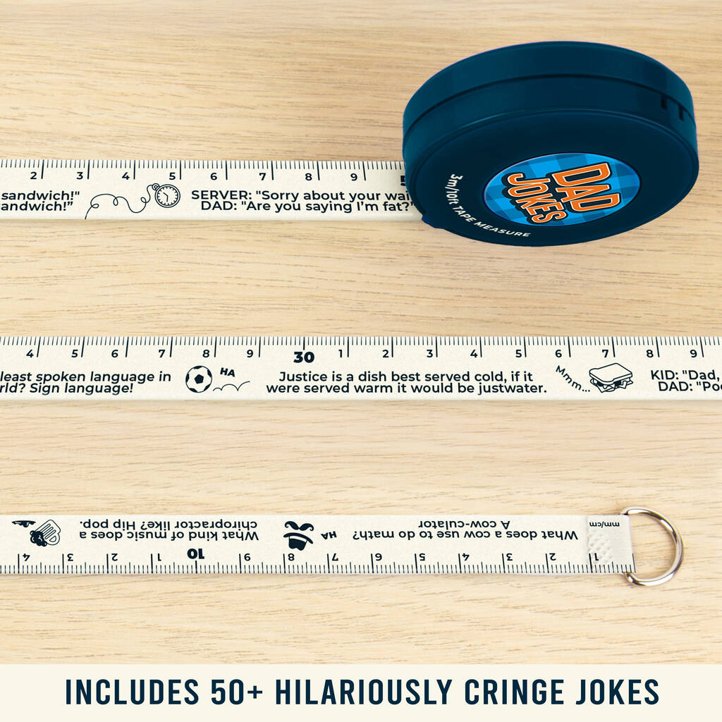 Dad Jokes Tape Measure