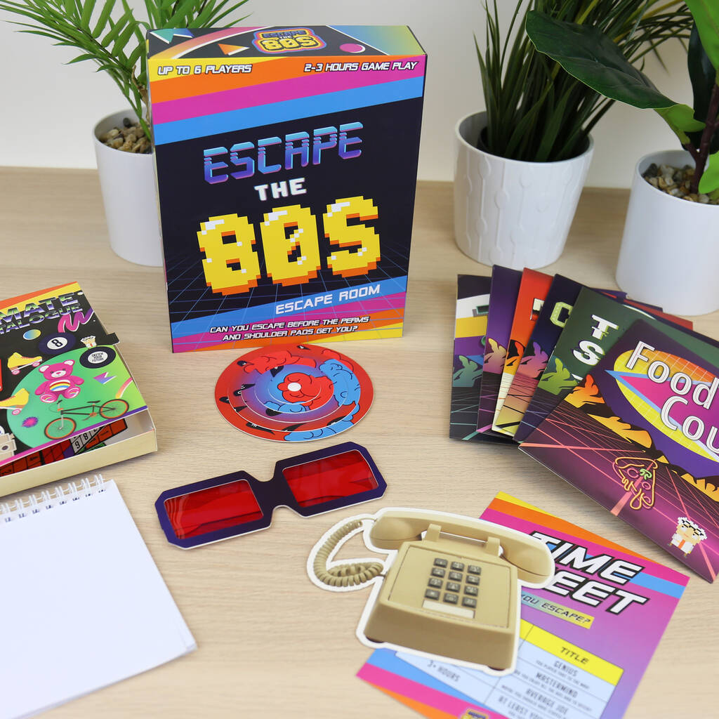 "Escape the 80s" Escape Room Game