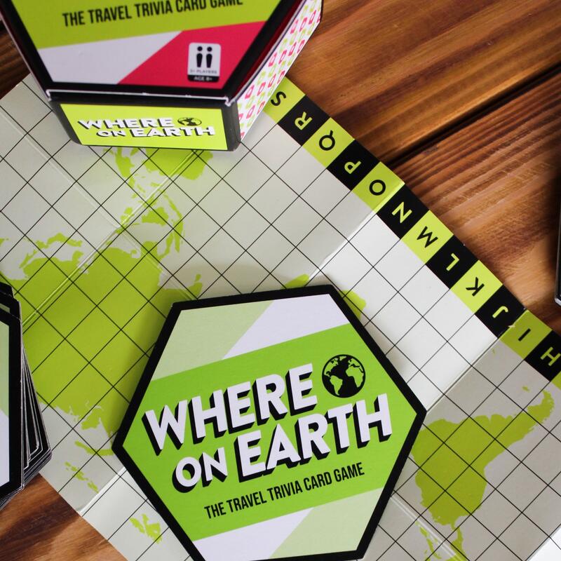 "Where on Earth" Travel Trivia Card Game