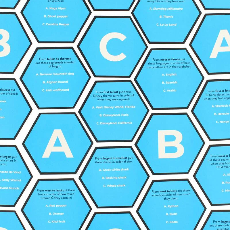 "Best Guess" Fast-Thinking Ranking Game