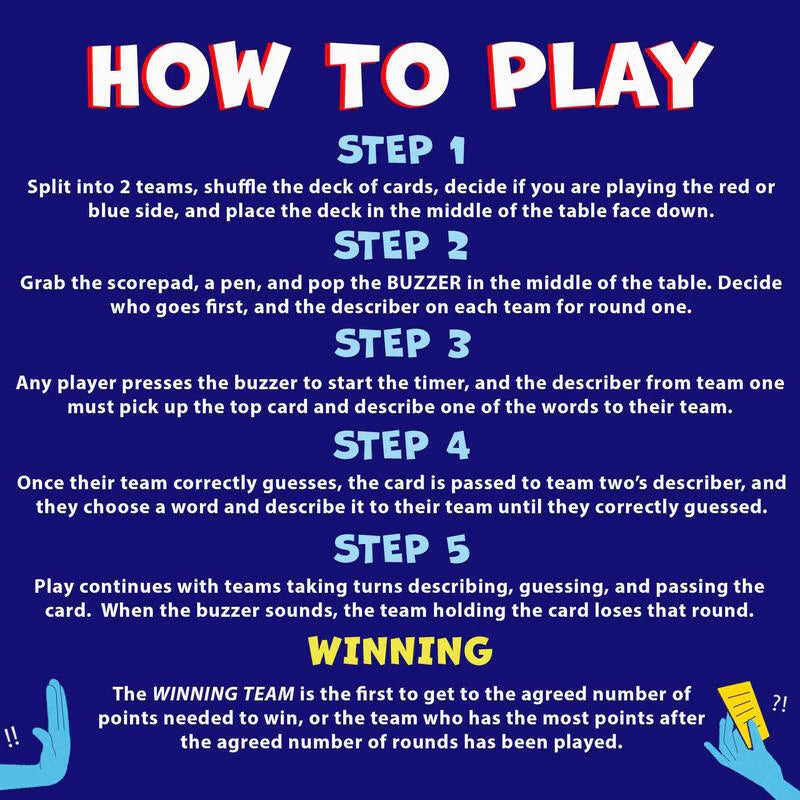 Buzzed Out Family Card Game