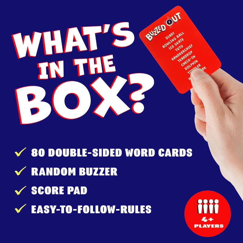 Buzzed Out Family Card Game