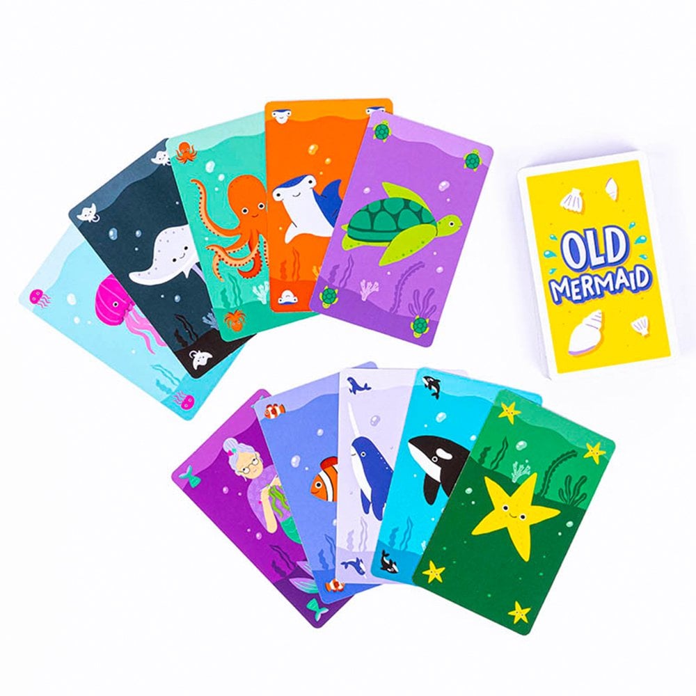 "Old Mermaid" Kids' Card Game