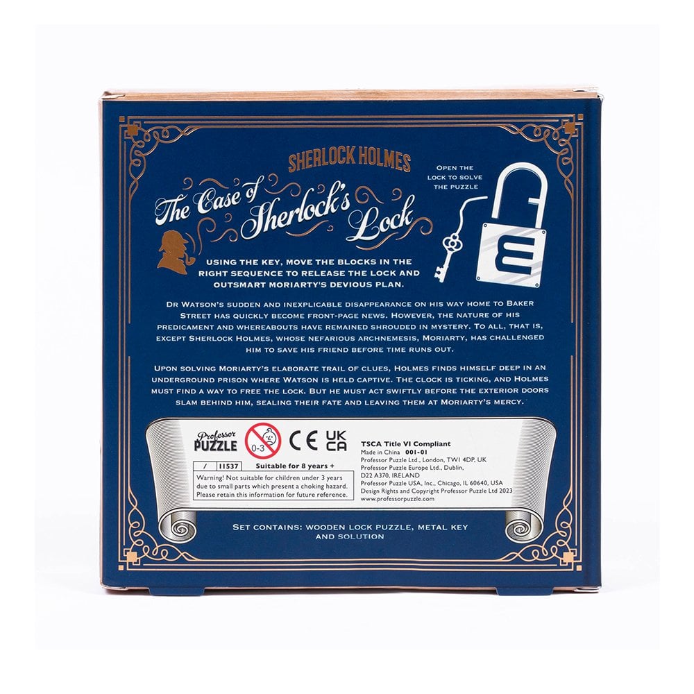Sherlock Holmes Puzzle Collection: The Case of Sherlock's Lock