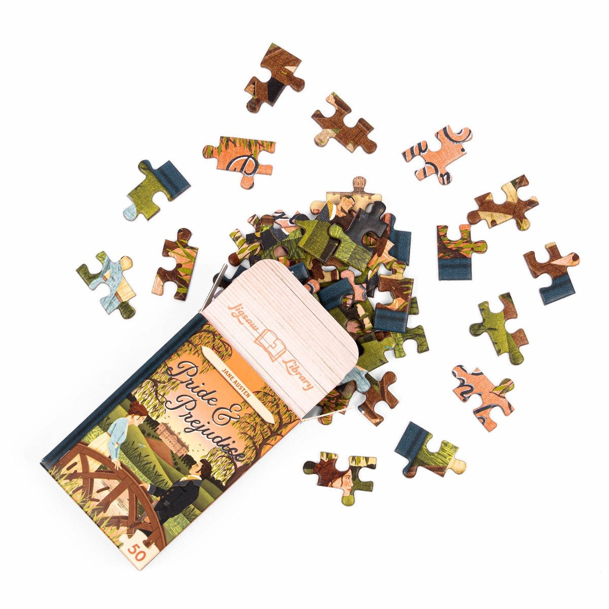 Mini Jigsaw Library – Classic Literature Puzzles (assorted titles)