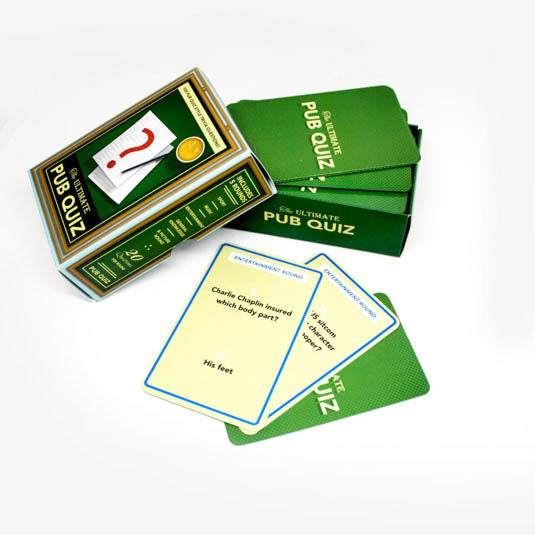 Ultimate Pub Quiz Trivia Card Pack