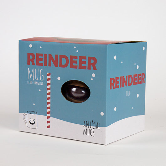 Christmas Reindeer Heat-Changing Mug