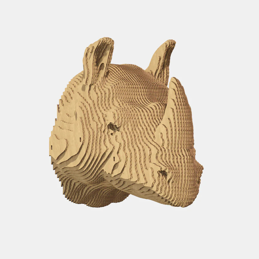 Rhino Wall-Mountable 3D Puzzle