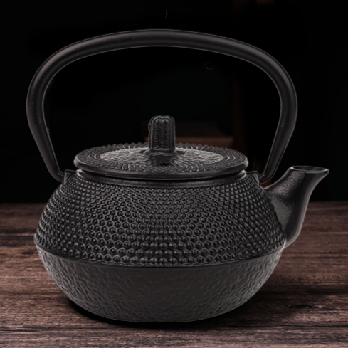 Black Cast Iron Mini Teapot (300ml)