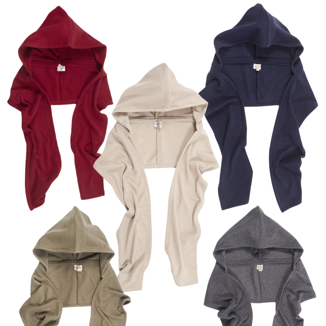 Soft Snood Scarf/Hood Combo (assorted colours)