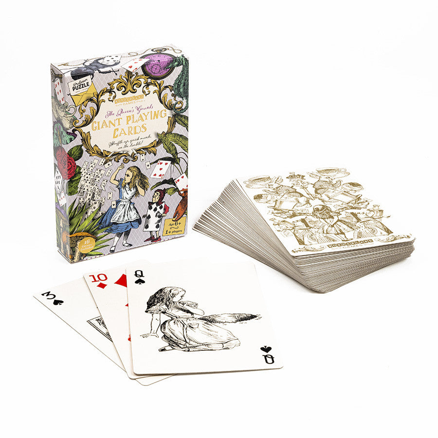 Alice in Wonderland Giant Playing Cards