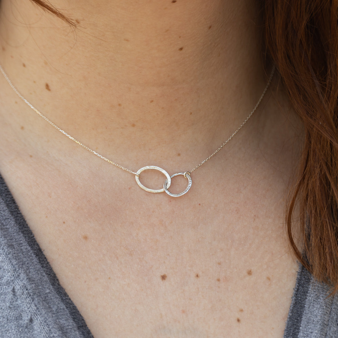 Sterling Silver Connection Necklace