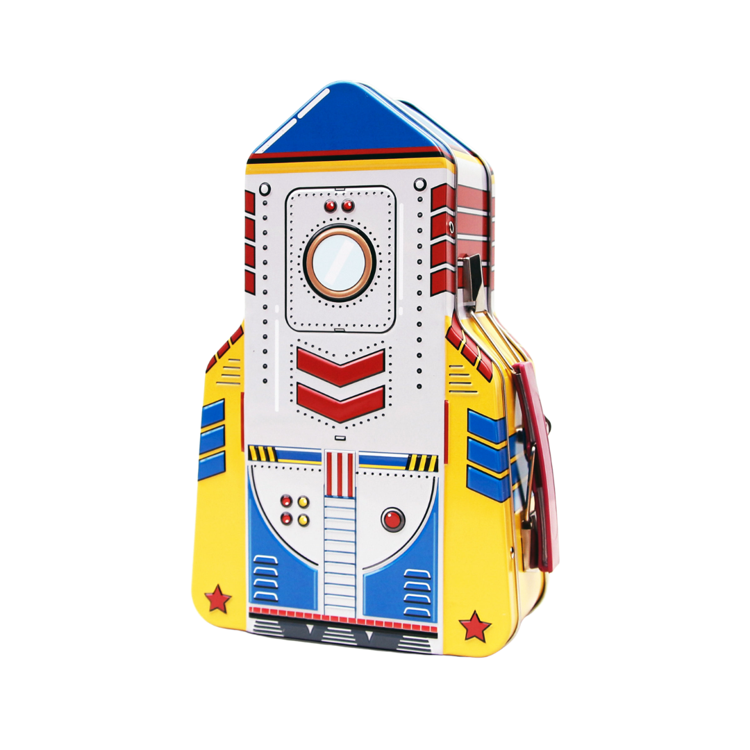 Rocket Lunch Box Tin - Nifty Gifts ZA