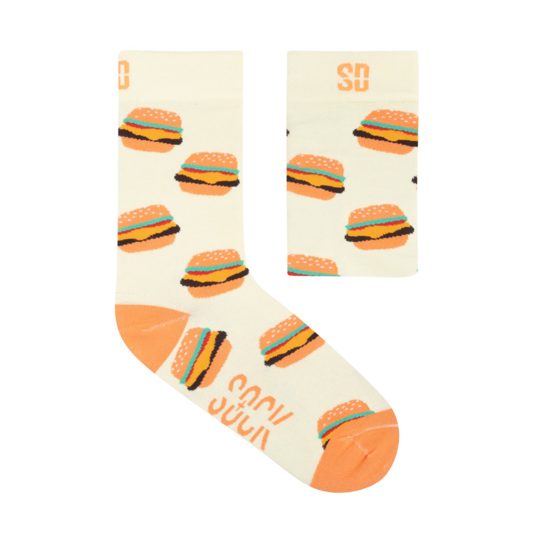 Burger to Go Socks