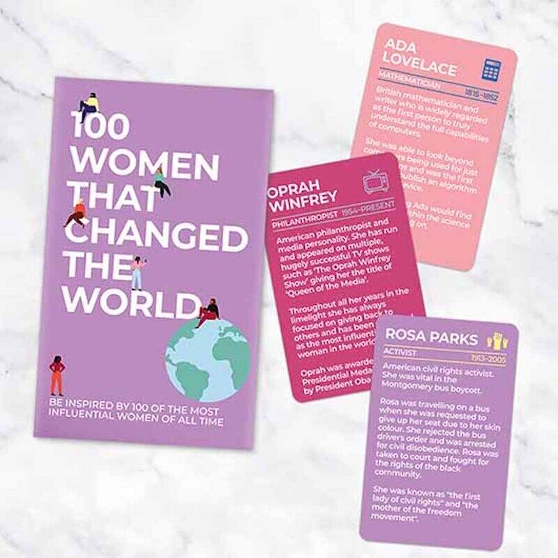 100 Women That Changed the World Card Pack