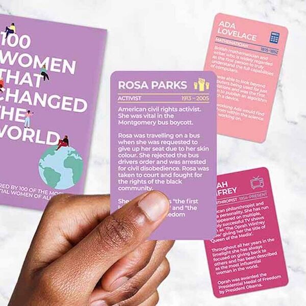 100 Women That Changed the World Card Pack