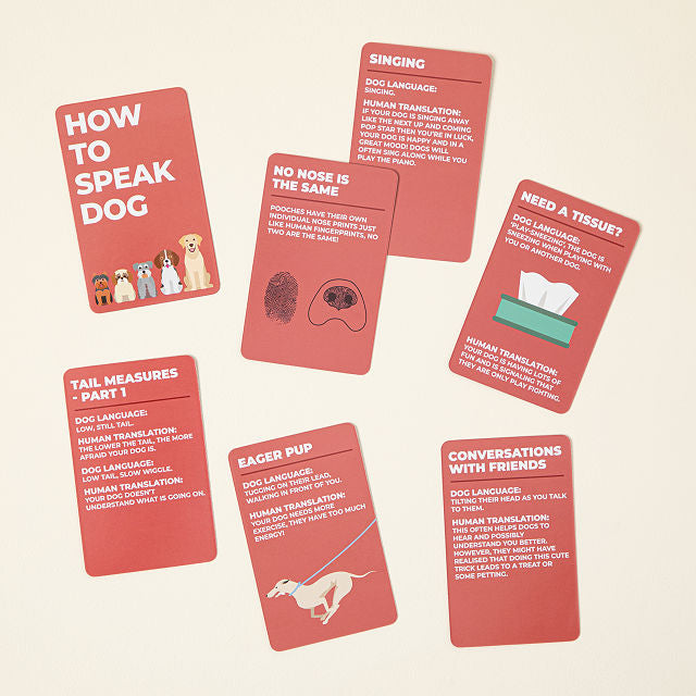 "How to Speak Dog" Card Pack