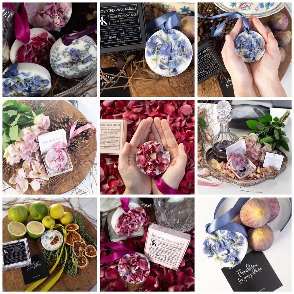 Jacqui K Scented Soy Wax Tablets Nifty Gifts ZA