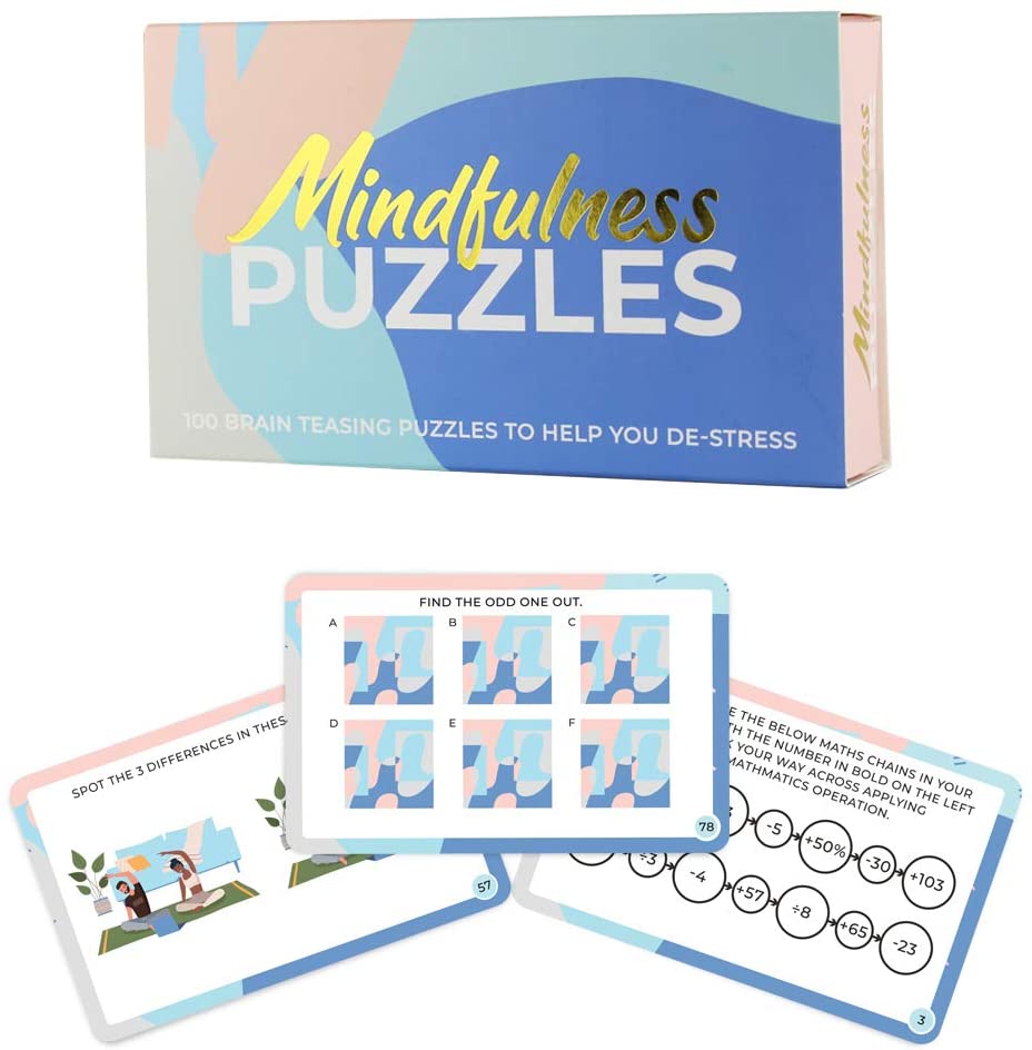 Mindfulness Brain Training Puzzle Cards