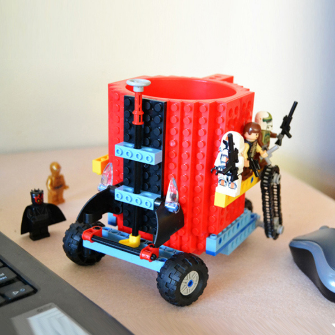 Lego build online on brick mug