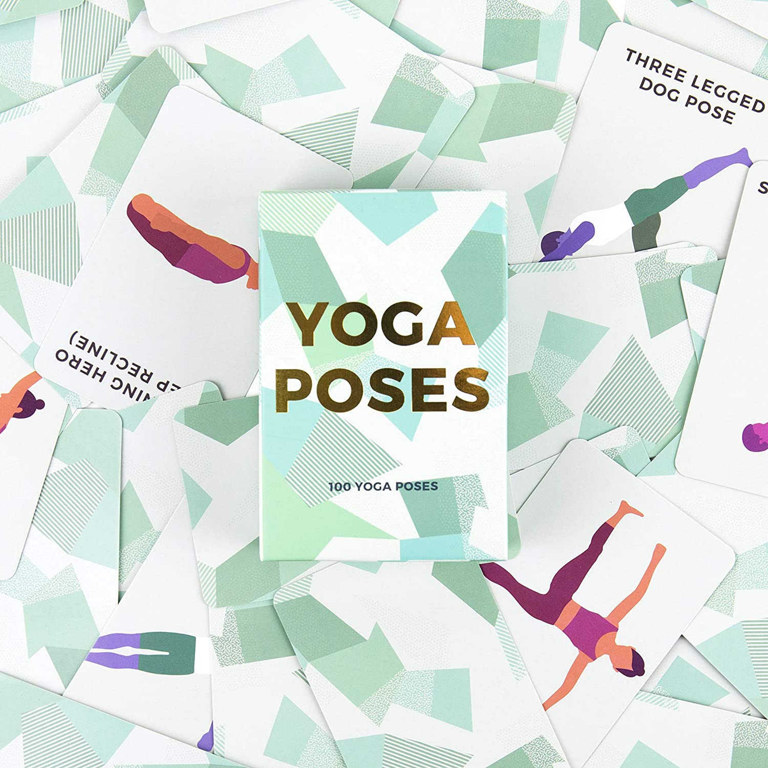 100 Yoga Poses Card Pack