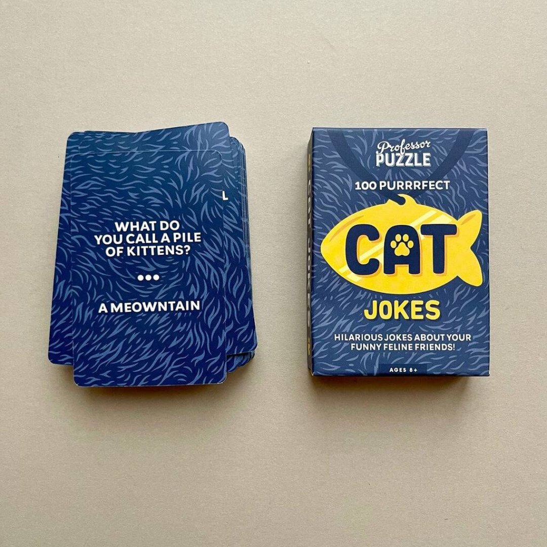 100 Purrrfect Cat Jokes Card Pack