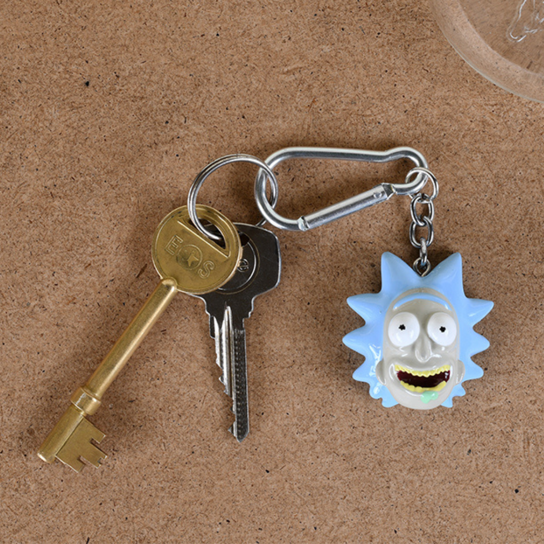 Rick and Morty 3D Rick Keychain