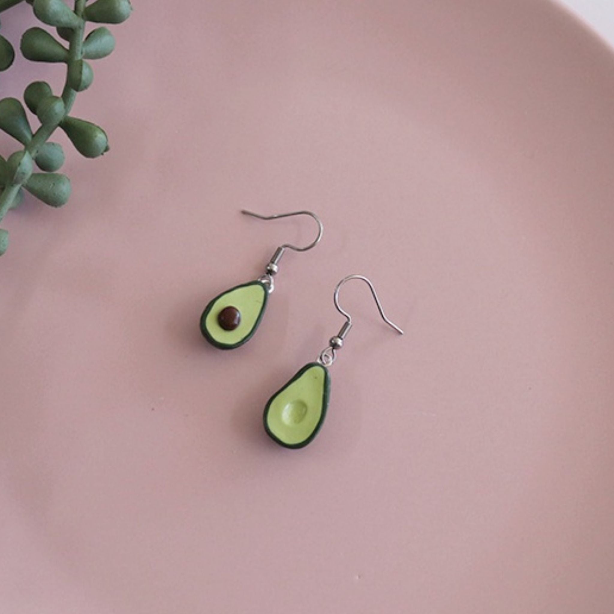Avocado Dangle Earrings